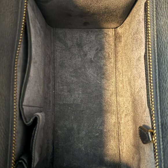 Classic Navy Céline Luggage Handbag--"Micro" - Picture 3 of 7